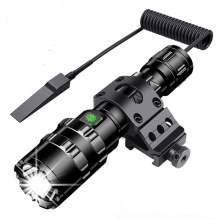 2020 Amazon hot product 1600 lm zoom rechargeable flashlight set